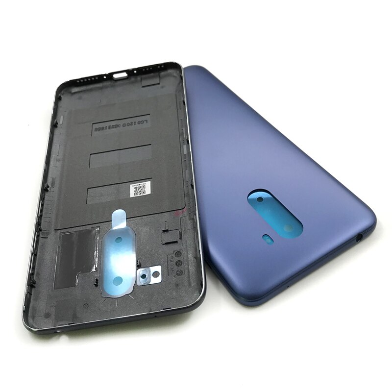 For Xiaomi POCOPHONE F1 Back Cover Battery Door Housing Case with side buttons Repair Parts