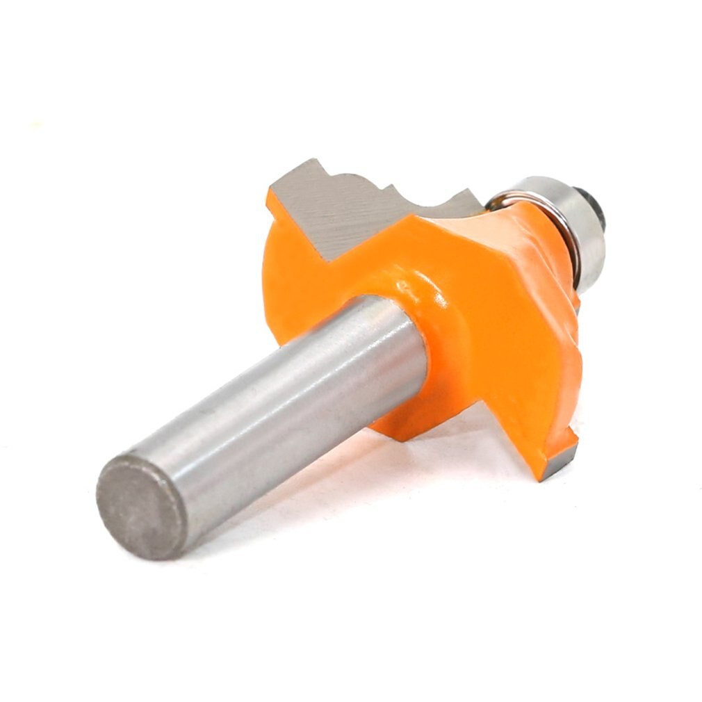 8mm Shank Round-Over Router Bits for wood Woodworking Tool 2 flute end mill with bearing milling cutter Angle Round Over Bit