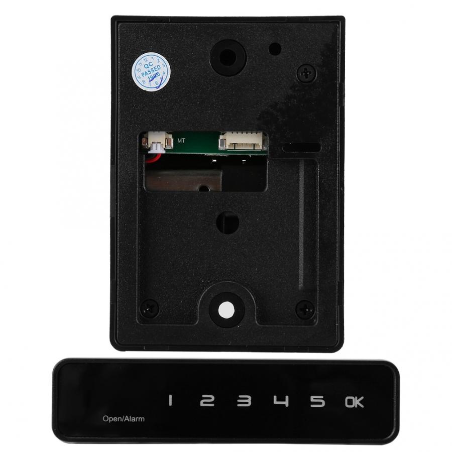 Digital Electronic 6-Button Lock Keyless Password Security Lock for Cabinets Wardrobes fechadura digital cerradura inteligente