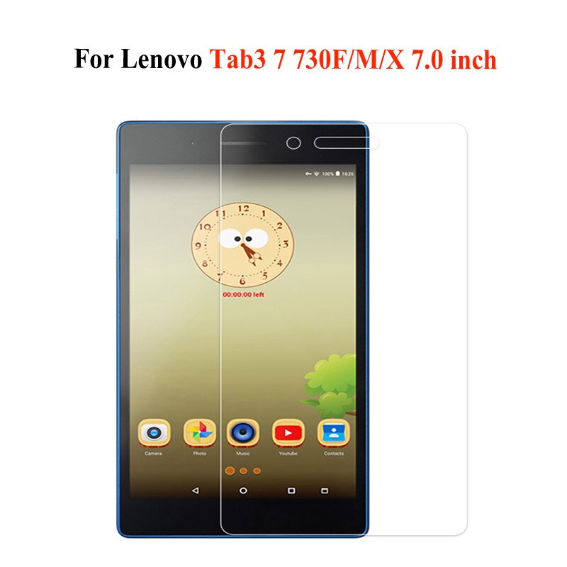 9h hærdet glasfilm til lenovo tab 3 tb3-710f 710f 730m 7703f/x 850f/n 8703f/ n  x103f 7.0 8.0 10.1 tommer beskyttende glasfilm: Lenovo 730f
