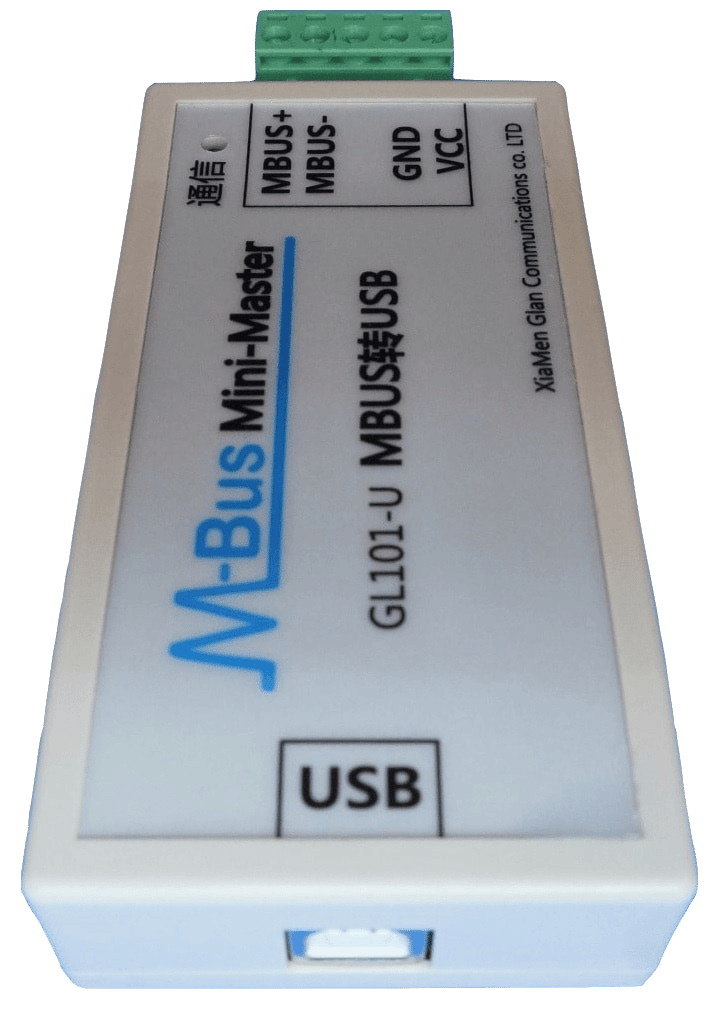 MBUS/M-BUS To USB Converter USB-MBUS Meter Reading Communication USB Powered For 200 Meters