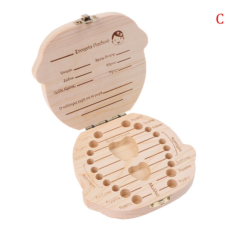 Angelus Tooth Organizer Keepsake Box – Baby Primary Teeth Storage Album, Tooth Fairy Set