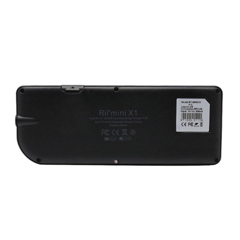 Rii Mini X1 Drahtlose Tastatur Maus für Touchpad Notizbuch Clever TV HTPC Android