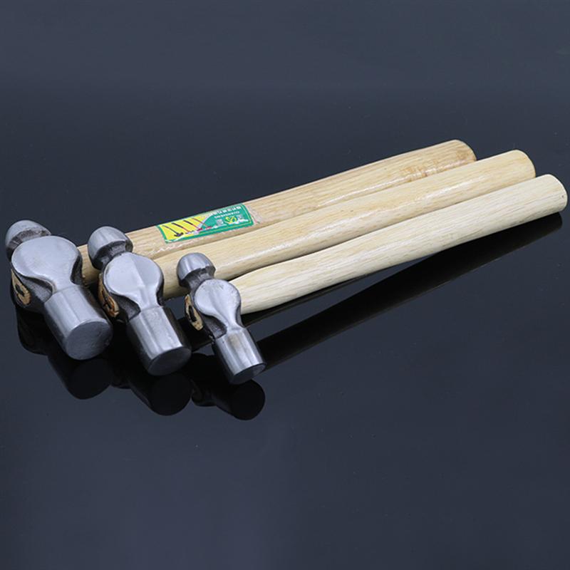 Bijoux chassant marteau acier au carbone forge gravure chassant rabotage manche en bois bijoux fournitures pour magasin (1.5P)
