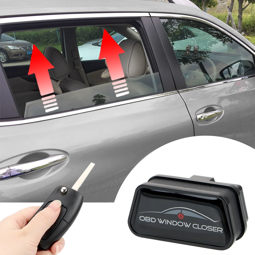 Dispositivo de elevación automática para ventana de coche, accesorios de ventana, mando a distancia OBD, pausa para abrir y cerrar ventanas