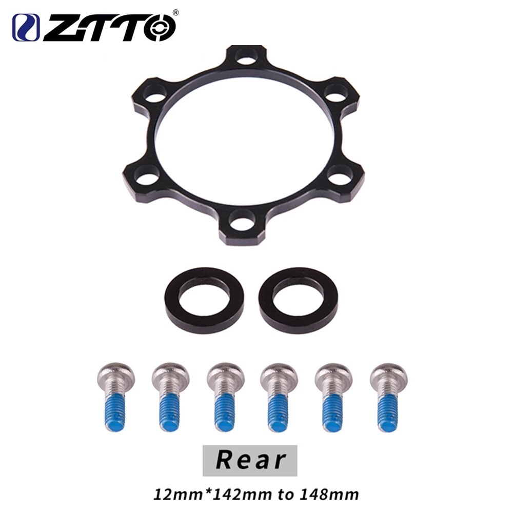 ZTTO-cambio de adaptador de buje Boost, arandela espaciadora de 6 pernos estándar, eje pasante de 15mm, 100x15 a 110x15 142x12 a 148x12 110 148