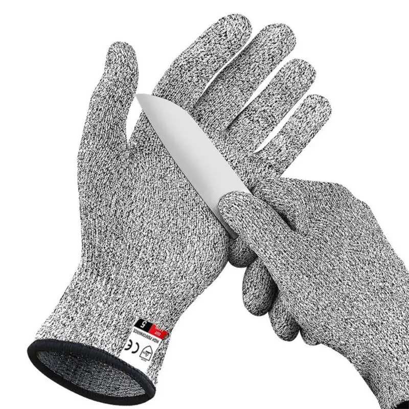 Schnittfeste Handschuhe, Sicherheits-Schneidhandschuhe in Lebensmittelqualität, Schutz der Stufe 5, zum Austern schüttelnde Fische, Schneiden von Fleisch, Holzschnitzerei