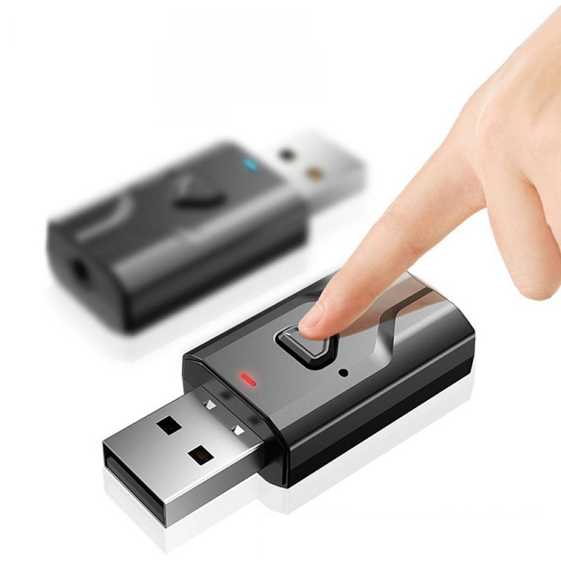 2 In1 USB Bluetooth Adapter 5.0 Transmiter Wireless Bluetooth for Computer TV Laptop Speaker Headset Music Receiver