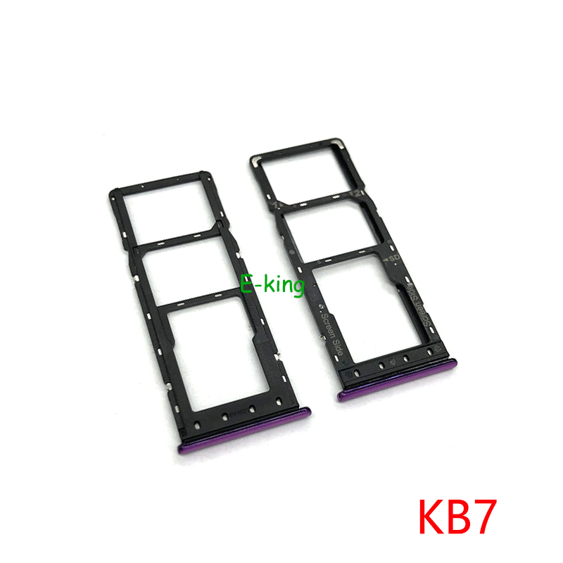 For Tecno Spark 2 4 5 6 7 Air Pro KA7 KC2 KC8 KD7 KD6 KE7 KE6 KF6 KF8 KB7 Sim Card Slot Tray Holder Sim Card Reader Socket: KB7 remark color