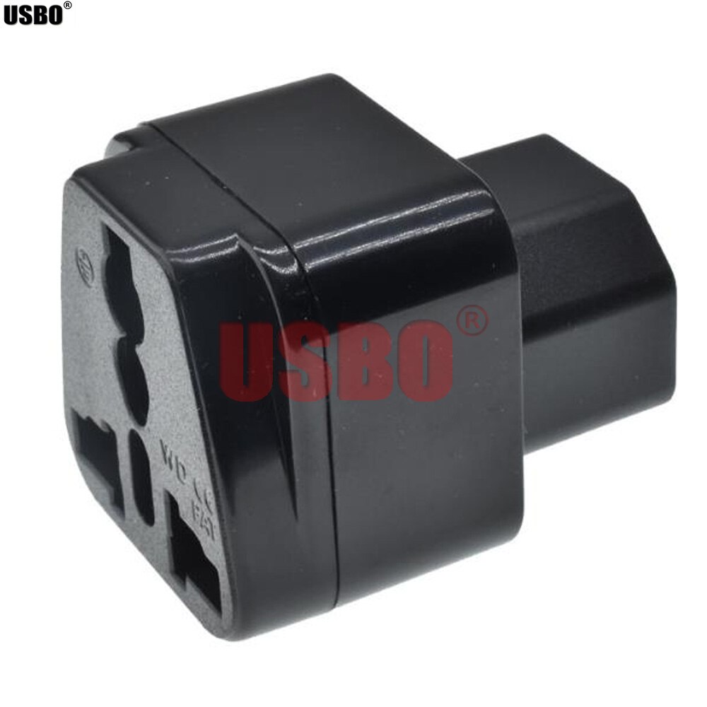 Zwart wit Koper 10A 250V universele socket IEC320-... – Grandado