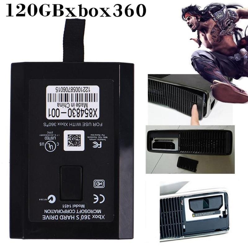 120GB disque dur interne pour Xbox 360 E Xbox 360 Slim Console jeu HDD accessoires de mémoire de disque dur