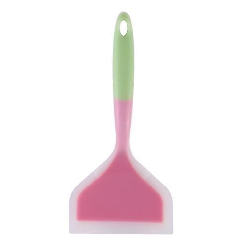 1Pc Non-stick Siliconen Spatels Rundvlees Vlees Ei Koken Spatel Keuken Koken Bakken Schraper Pizza Schop Voedsel Lifters turners: Red Green