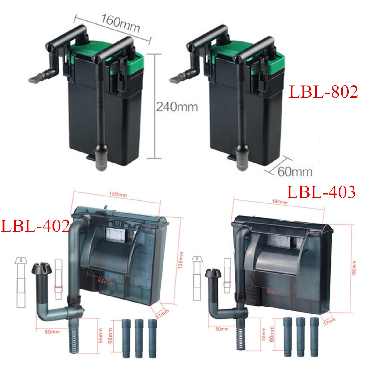 Akvarie akvarium hængende filter overflade skimmer ekstern fjerner filtreringsværktøj akvarie filter tilbehør 220v 2w/5w/6w