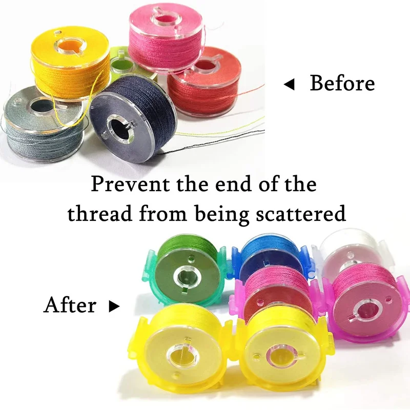 10-50Stck NäHenne Spulen Clips Spulen Halfter Clips Kunststoff Spulen Halfter Klemmen Gewinde Clips Nähmaschine Werkzeuge für gewinde Spule