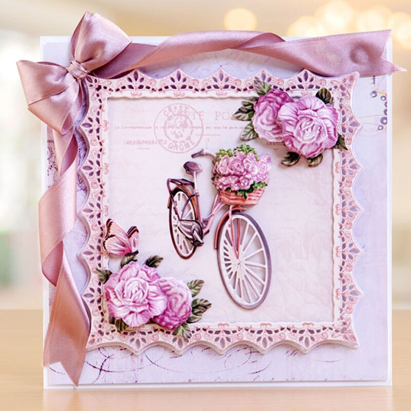 Coração oval hexágono quadrado quadro de metal corte dados para scrapbooking álbum diy gravação cartão que faz a decoração artesanato novo 2019