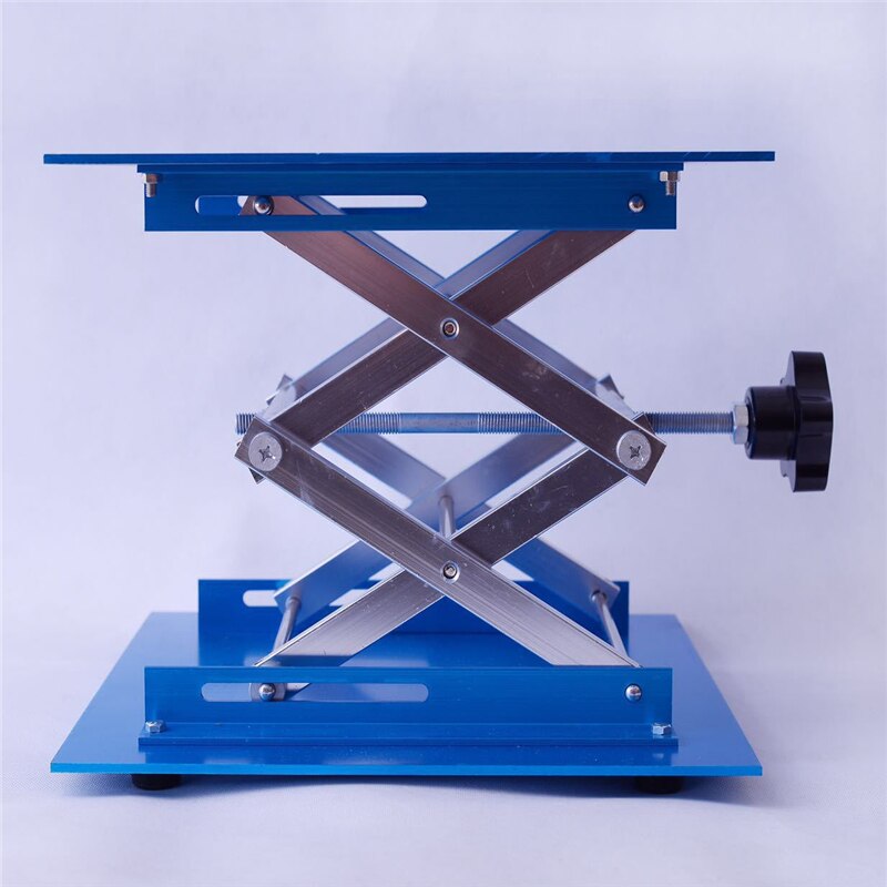 100x100/150X150 Mm Aluminum Router Table Woodworking Engraving Lab Lifting Stand Rack Platform Woodworking Tools Benches