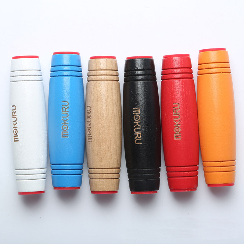 Japan Mokuru Rollver Flip Stick Fidget Sticks Anti Stress Reliever Hand Tumbling Desktop Improve Focus Reaction Toys