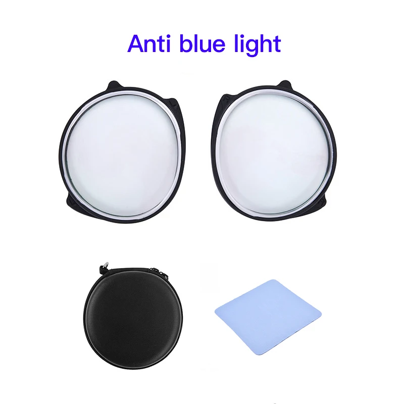 Lentes graduadas VR para Pico 4, lentes para miopía, gafas antiluz azul, montura magnética para gafas, accesorios de desmontaje rápido: Verde militar