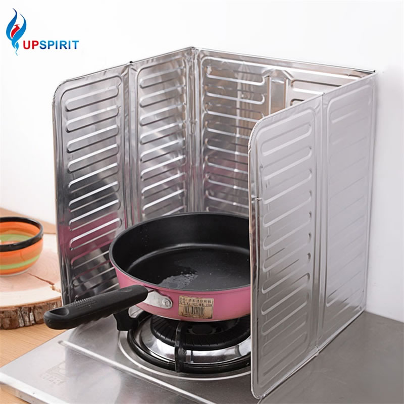Écran d'éclaboussure de papier d'aluminium Upspirit pour poêle écran d'éclaboussure de cuisson écran d'éclaboussure cuisine et salle à manger
