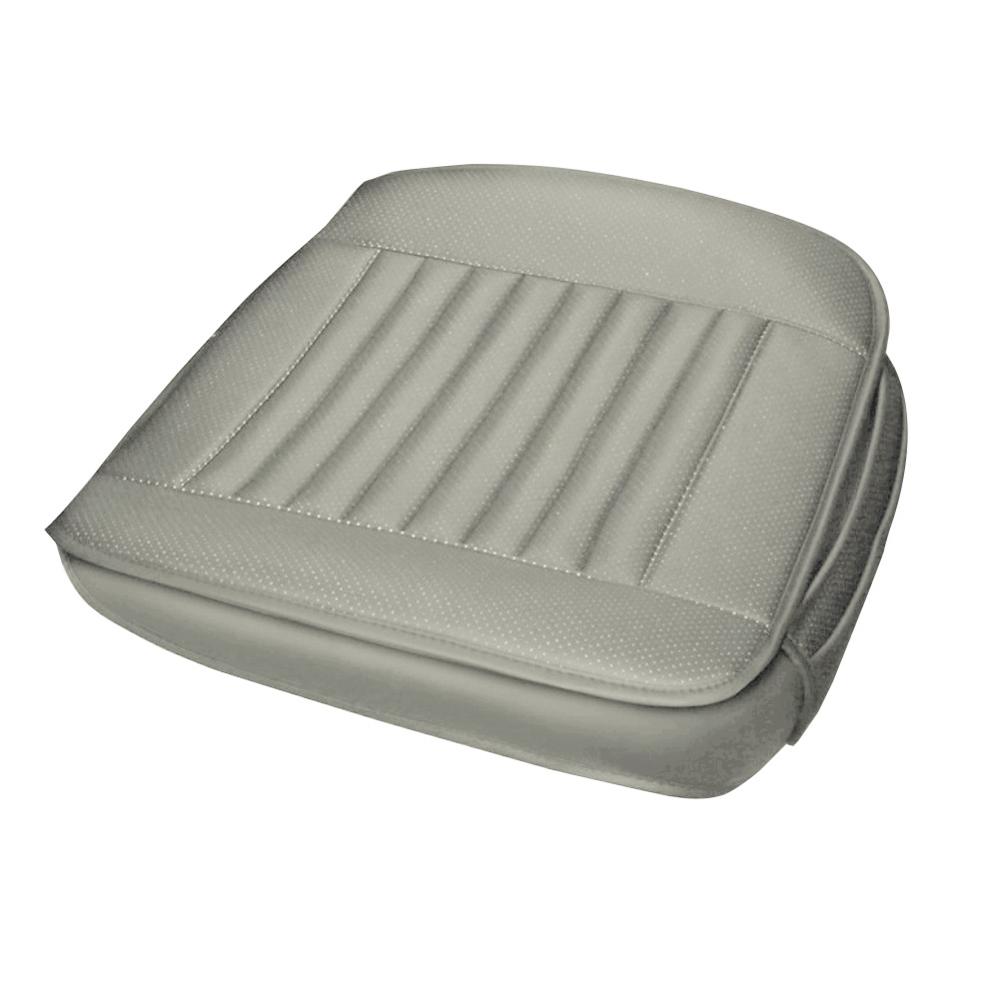 Cojín grande para asiento de coche, silla de hogar, silla de automóvil, cojín de cubierta de alivio cómodo, alfombrilla: Grey