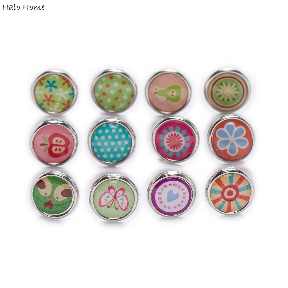 Tachuelas redondas de Metal para álbum de recortes, adornos hechos a mano, fabricación de tarjetas, remaches decorativos, 9-25mm, 10 Uds.