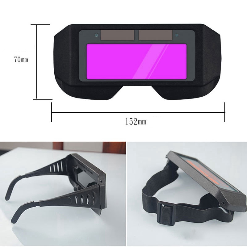 Solar Auto Darkening LCD Welding Helmet Glasses Mask Goggles Eyes Protector Welder Cap Goggles Machine Soldering Mask