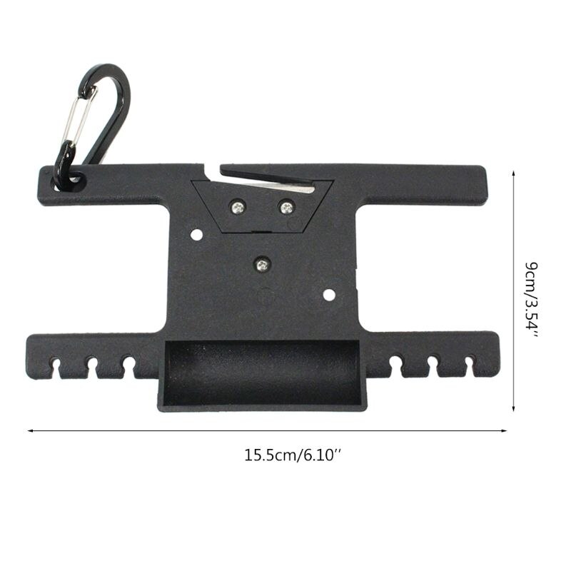 Spool Tool Paracord Organizer with Tidy Holder Parachute Cord Winder Carabiner G99D