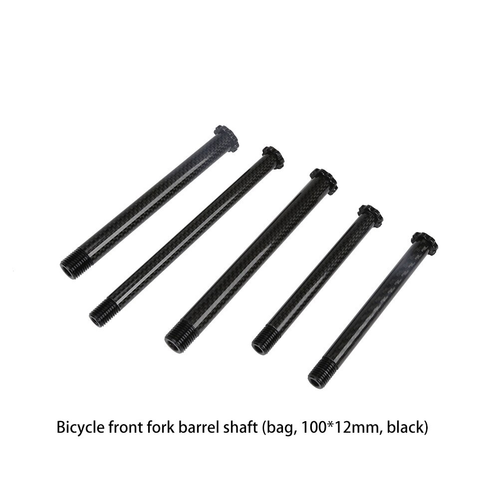 Bike Fork Axle Rod Tapered With Thru Axle Rod Carbon Mountain Bike Forks Disc Brake Carbon Fork Mtb