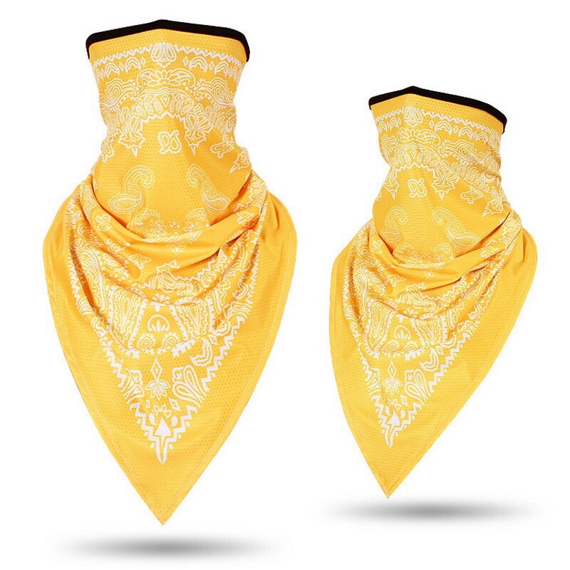 Unisex Windproof Thin Wrap Scarf Men Women Face Scarf Bandana Ear Loops Face Balaclava Neck Gaiters Digital Printed: 8-1pc