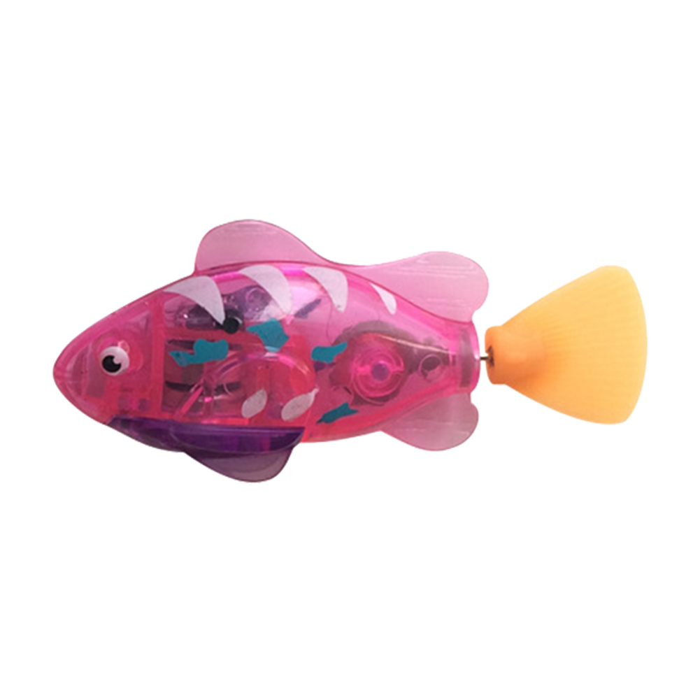 Cute Electronic Activated Battery Powered Toy Fish Pet For Fishing Tank Play Animals Fantastic Standard Home Decor: D