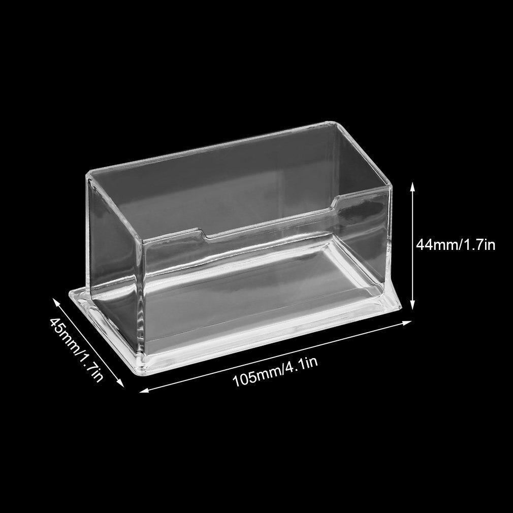Transparante Acryl Naamkaartjeshouder - Bureau Display Standaard - Kantoorartikelen