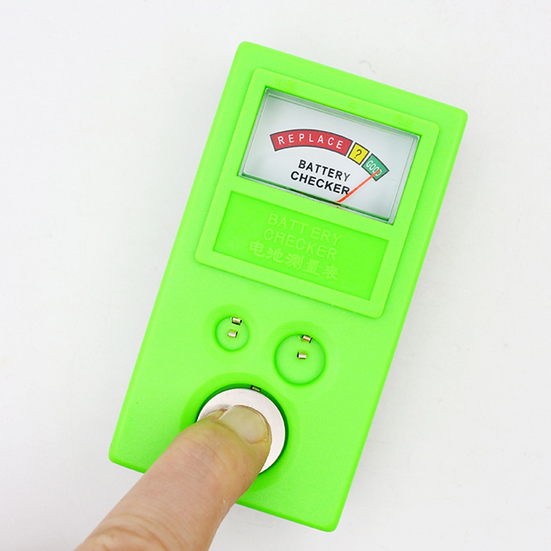 Horloge batterij tester checker  lr44 cr2032 cr2025 lichtgewicht knoopcel batterij tester meetinstrument