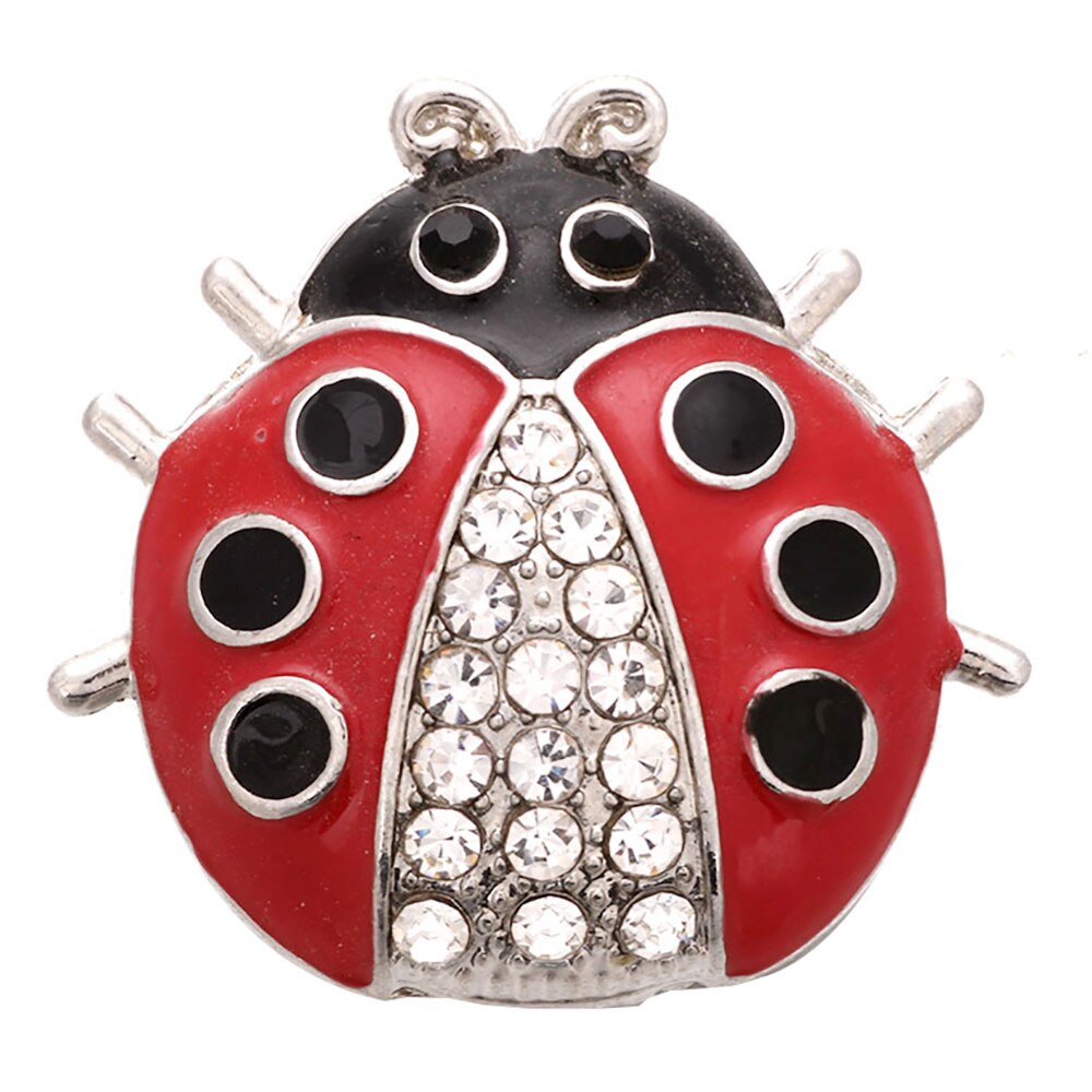 6 pièces/lot gros bouton pression bijoux mixte métal 18mm bouton pression strass pour 20mm 18mm bouton pression Bracelet bijoux