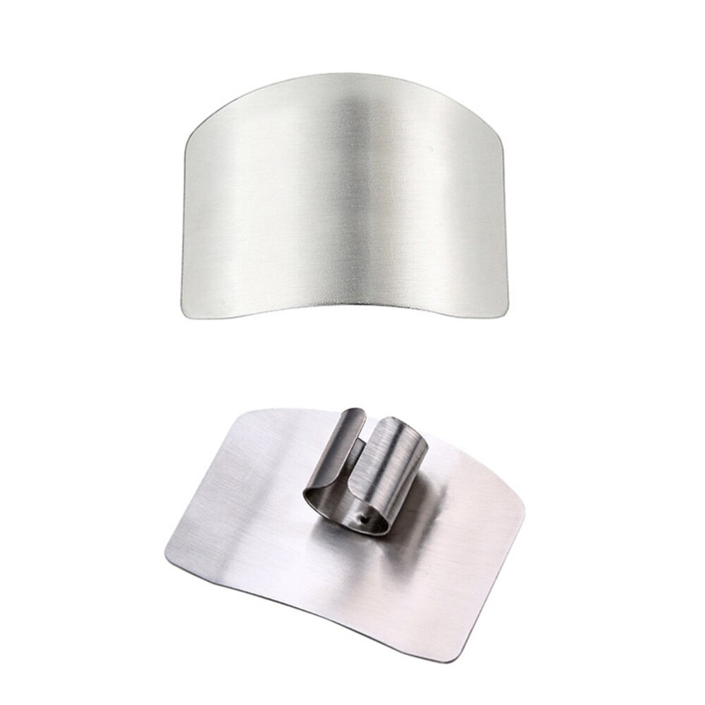 3Pcs Handig Praktische Duurzaam Rvs Finger Protector Hand Protector Voor Keuken Chef Huisvrouw