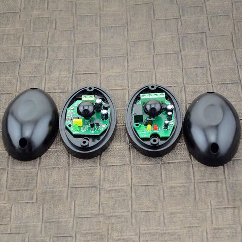 12V Active Photoelectric Single One 1 Infrared Beam Sensor Barrier Detector For Gate Door Window Burglar Alarm System