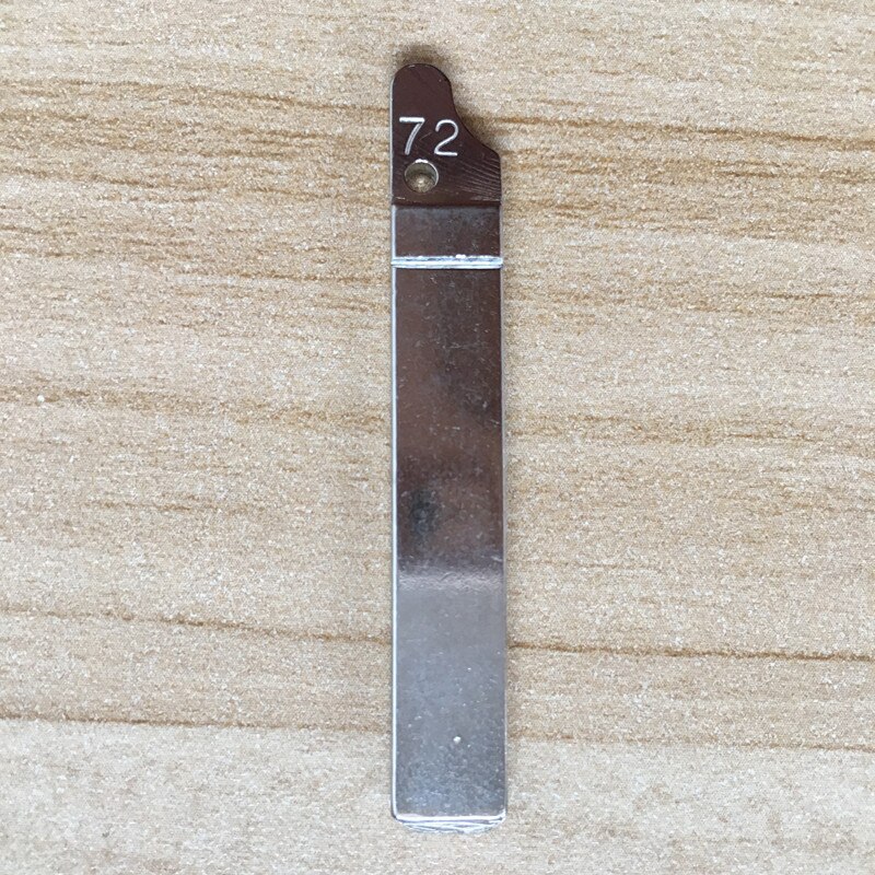 NO.72 Key Blade Replacement for Citron C-Triomphe Middle Groove