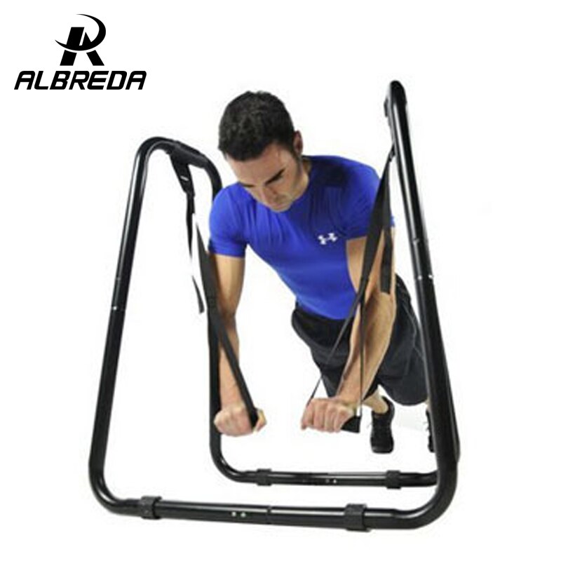 Albreda dip bar fra ultimate body press indendørs fitness udstyr multifunktionel dip øvelse tabe sig split parallelle barer