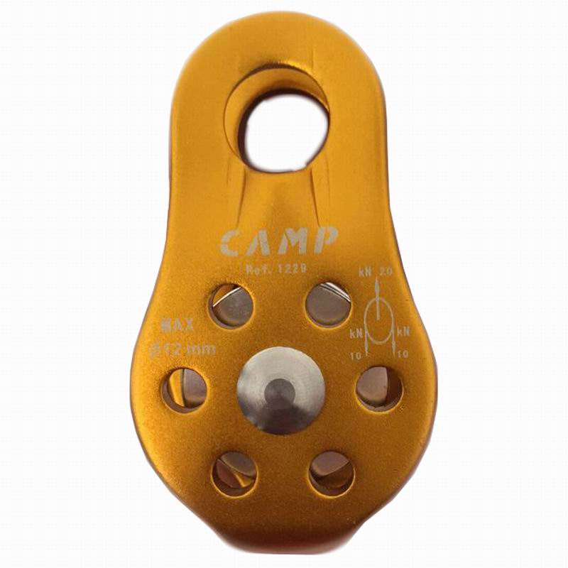 Outdoor climbing pulleys Single Fixed pulley Caving Exploration Tools Cross rescue equipment