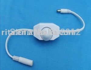 LED dimmer with DC plug