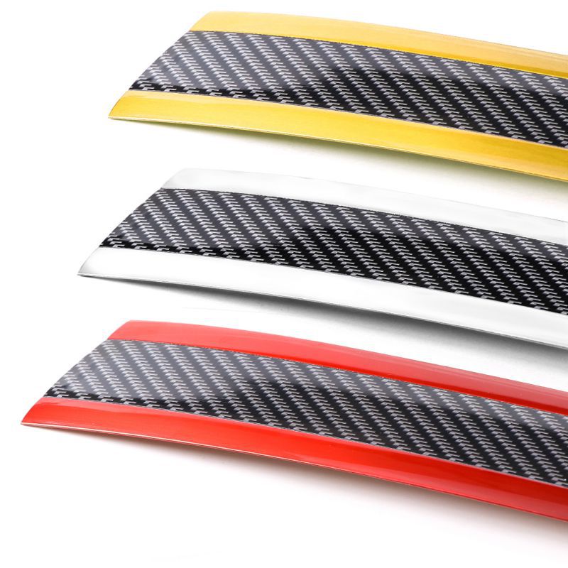 Universal Auto Car Door Protector Rubber Moulding Strip Rubber Threshold Cover Panel Step Protector Sticker Car Styling