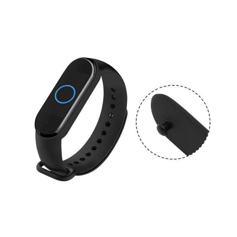 För  m5- band smart armband stegräknare utbyte armband klockarmband klockarmband för mi band 5 smart armband fitness rem