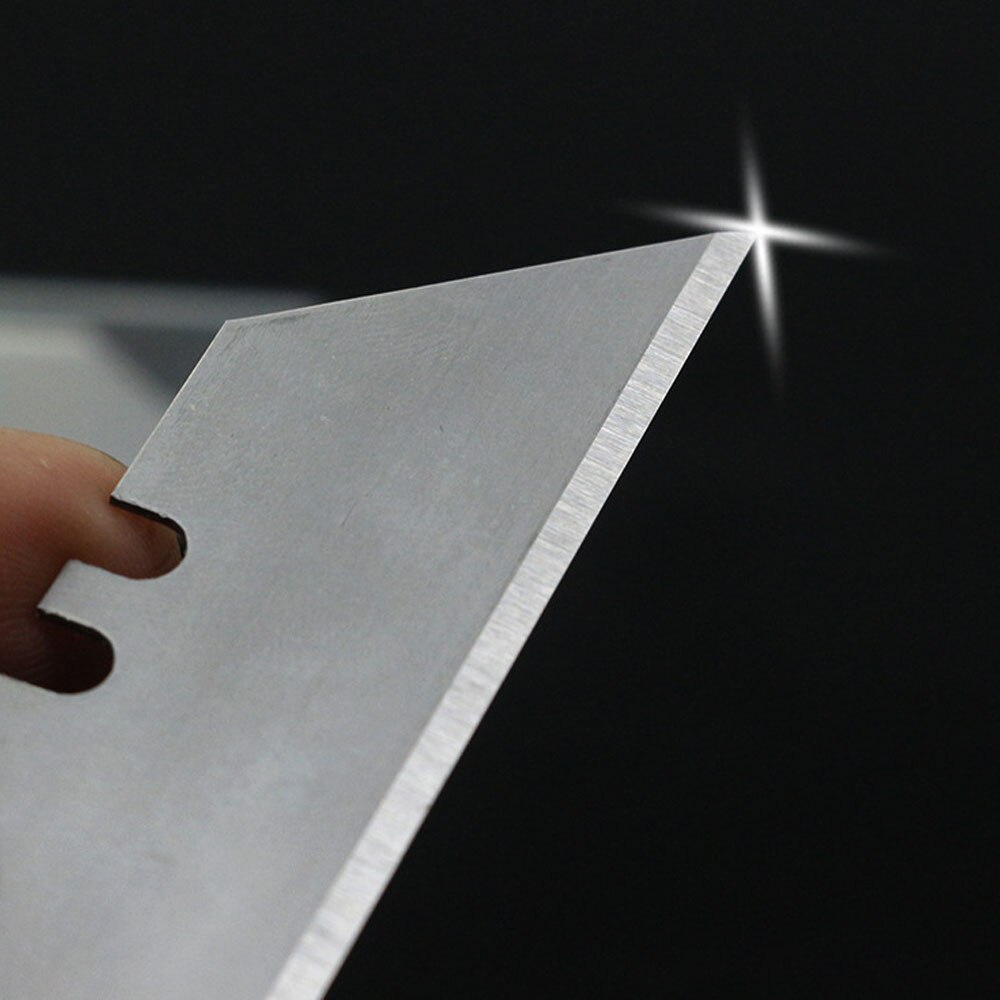 5PCS IN SET Heavy Duty Utility Knife Blades Replacement For Knives Replaceable Blade Carpet Leather Paper Cutter Hand Tools