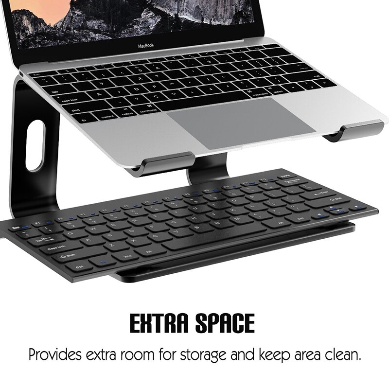 HobbyLane Laptop Holder Riser Stand Notebook Stand Universal Detachable Portable Aluminum Alloy Notebook PC Desk Holder