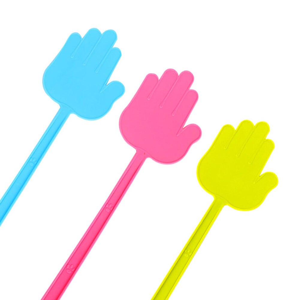 43cm Cat Training Stick Tease Sticks Interactive Toys Plastic Dog Puppy Cat Training Stick Hand Shaped Style Tool Pet Supplies