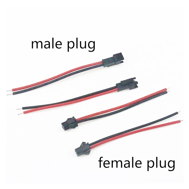 Male to Female Plug Terminal Wire Connector Terminal Line for LED Downlight Ceiling Lamp