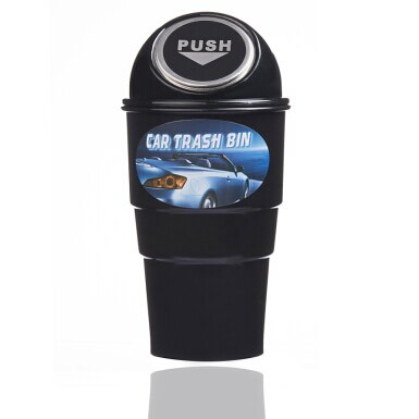 Caja de almacenamiento de estilo de coche, papelera, depósito de basura para Hyundai Santa Fe Veracruz Mistra Tucson Veloster Rohens AZERA Avante