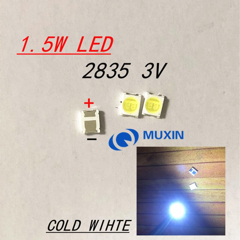 500pcs Universal LED Backlight 1.5W 3V 1210 3528 2... – Grandado