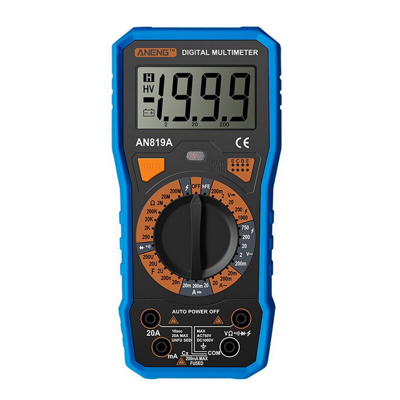 Digital Multimeter esrmeter true rms digital multimeter tester voltmeter battery tester multimetro richmet: 3