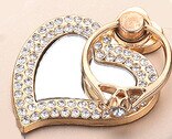 360 graus reutilizar suporte do telefone móvel anel de dedo suporte do telefone móvel smartphone suporte diamante para iphone huawei todo o telefone: H