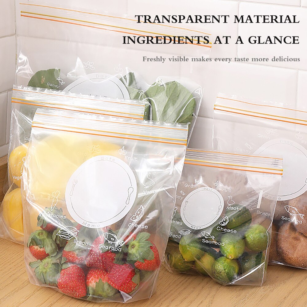 Kitchen Fresh Zip lock Bags Reusable Silicone Food Freezer Storage Ziplock Stasher Wrap Seal Bowl Vacuum Kitchen Storage Tool